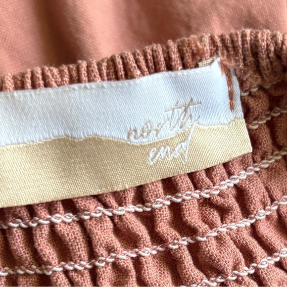 Midi Dress Size Large Sweetheart Neckline, Vented Skirt 100% Cotton SKU 9 - Picture 11 of 11